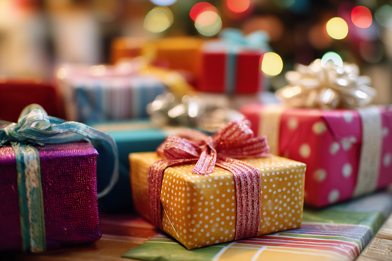 Gifts on a table | Source: Midjourney