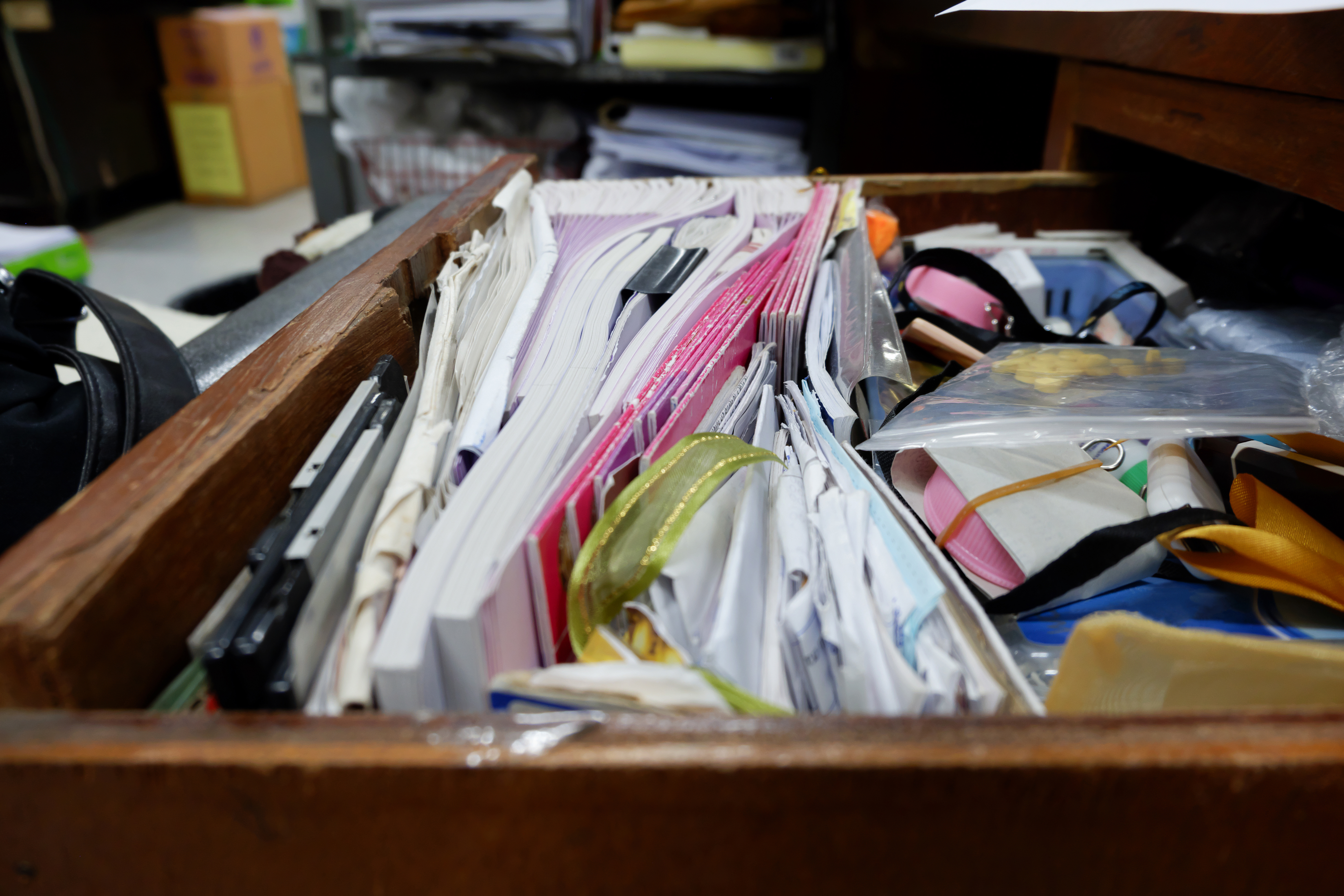 Opened drawer | Source: Shutterstock