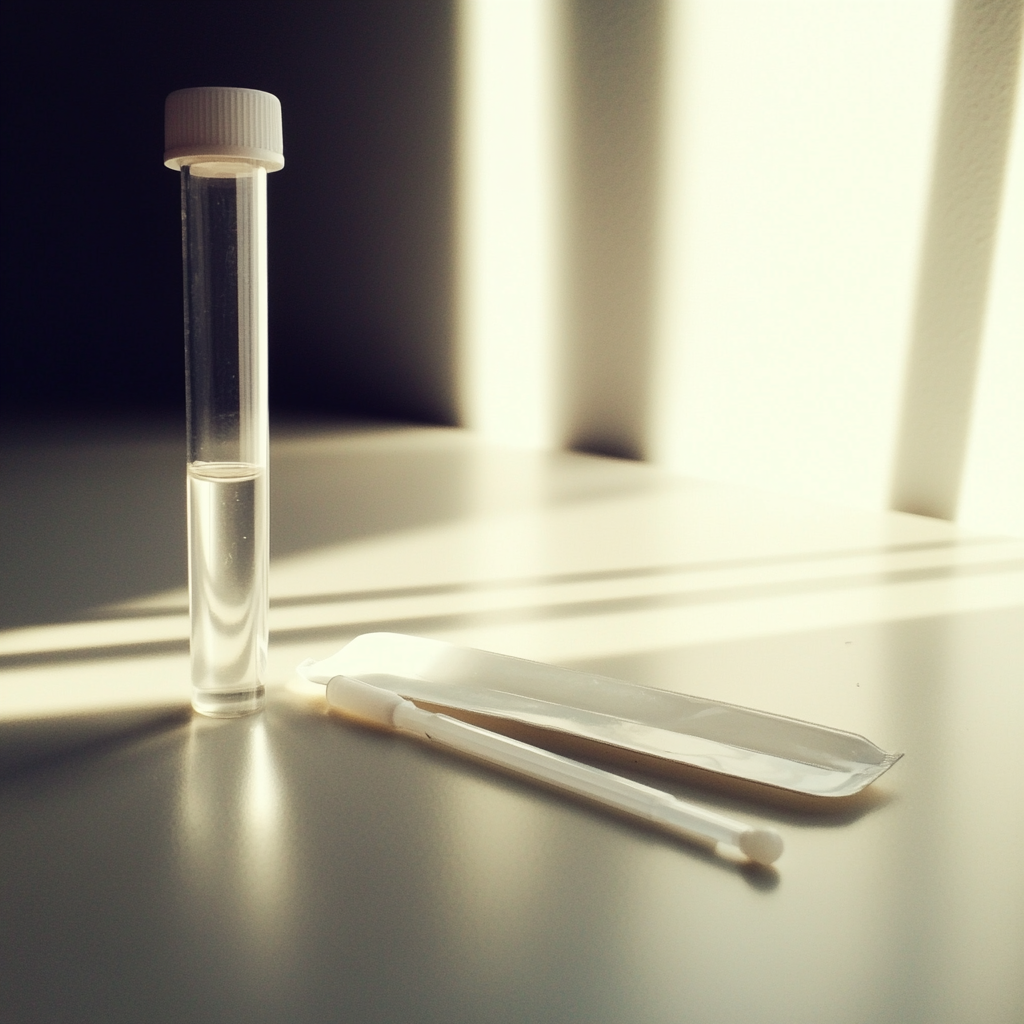 A swab kit for a paternity test | Source: Midjourney