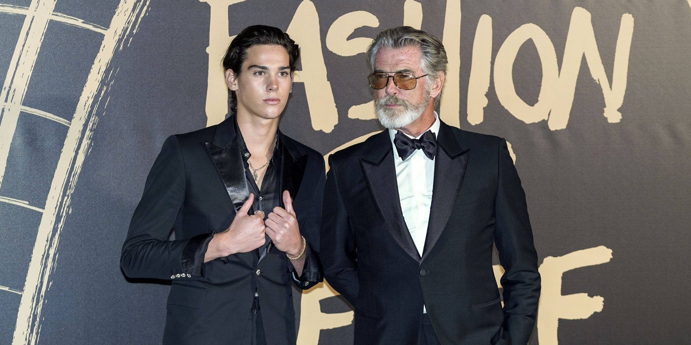 Pierce Brosnan with his son | Source: Getty Images