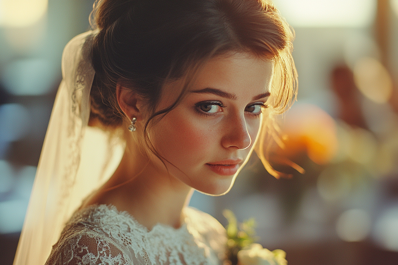 Disappointed bride | Source: Midjourney