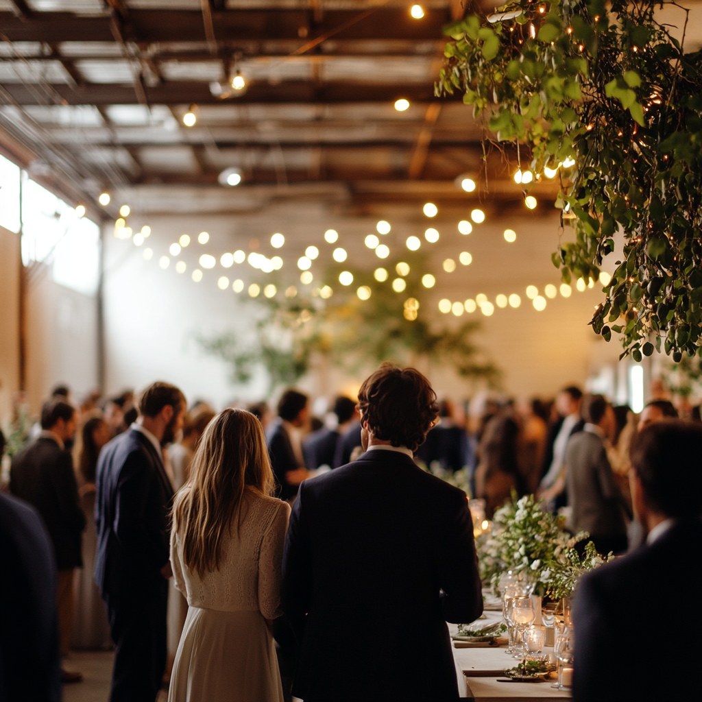 Invités au mariage | Source : Midjourney