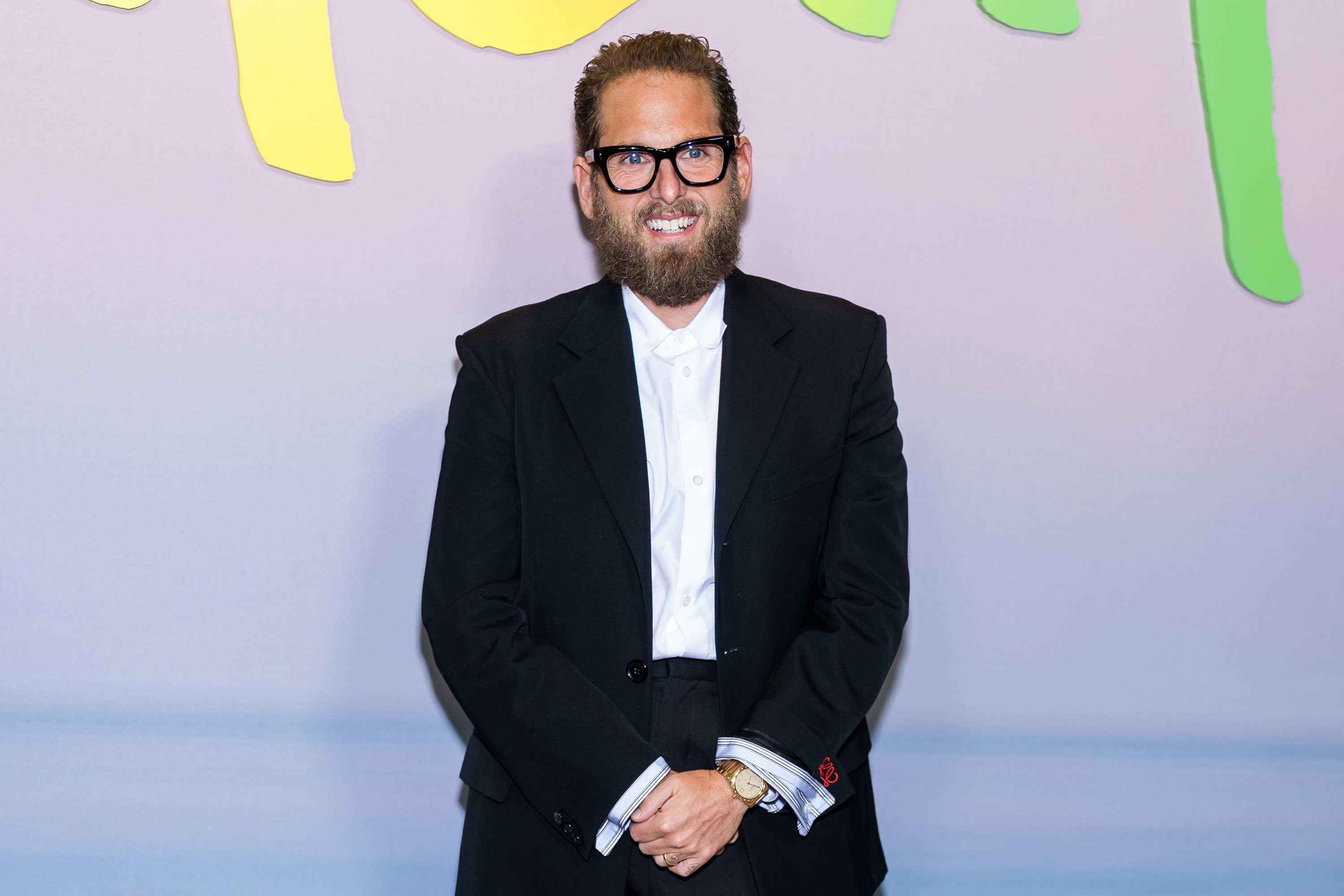 Jonah HIll attends Apple's "Outcome" world premiere at AMC Lincoln Square Theater on April 06, 2026 in New York City. | Source: Getty Images