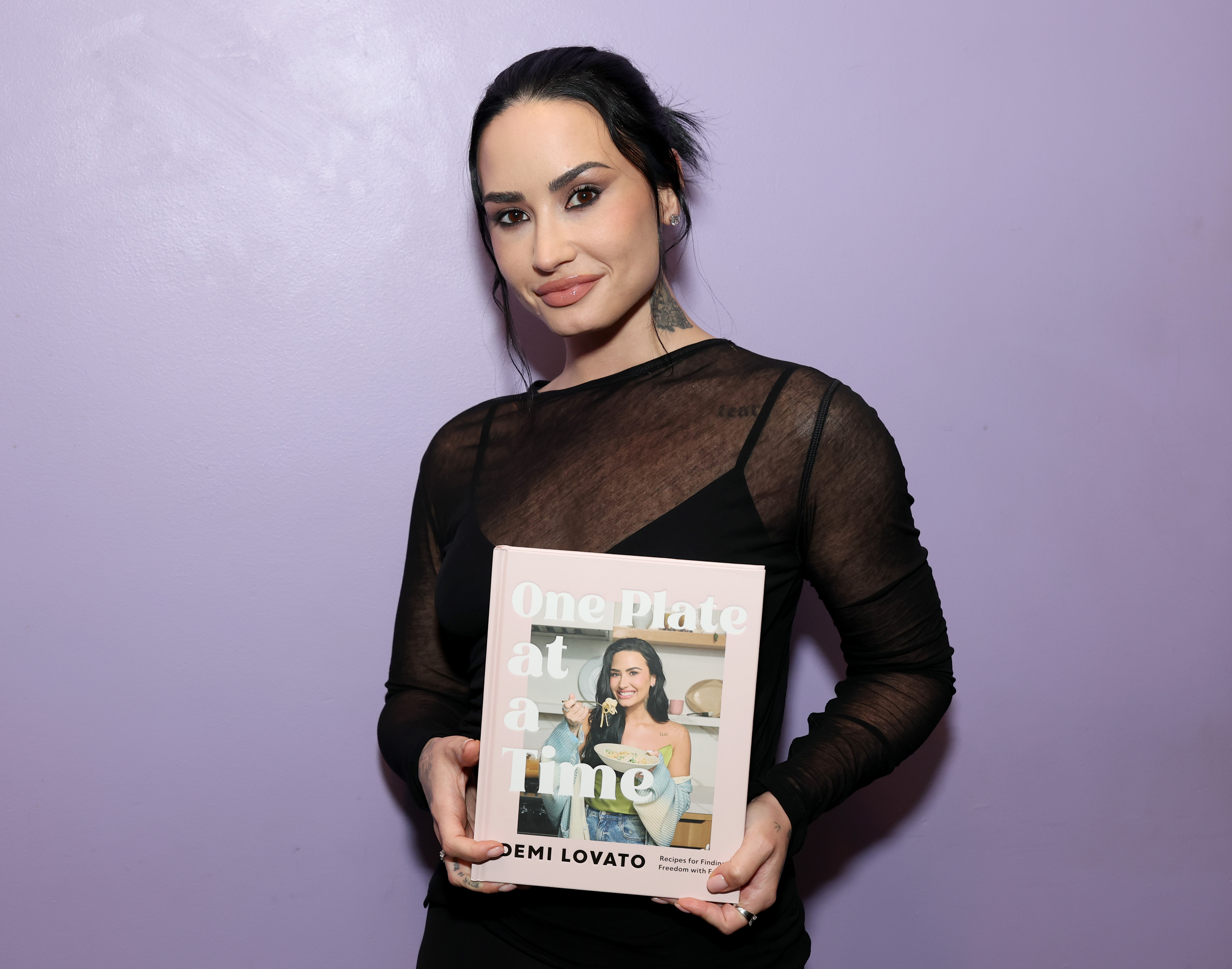 Demi Lovato attends the "One Plate At A Time" new cookbook discussion with Demi Lovato at The Novo on March 20, 2026 in Los Angeles, California. | Source: Getty Images