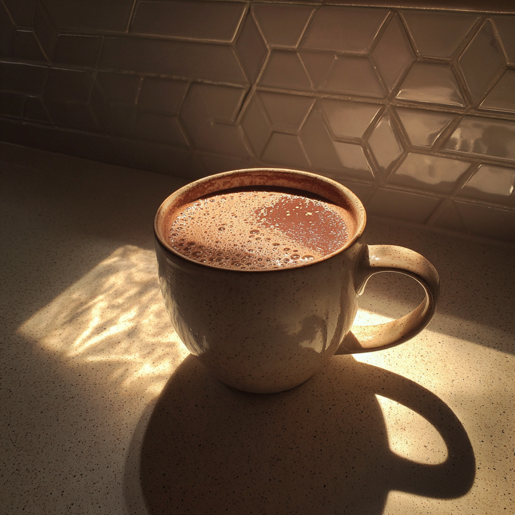 A mug of hot chocolate | Source: Midjourney