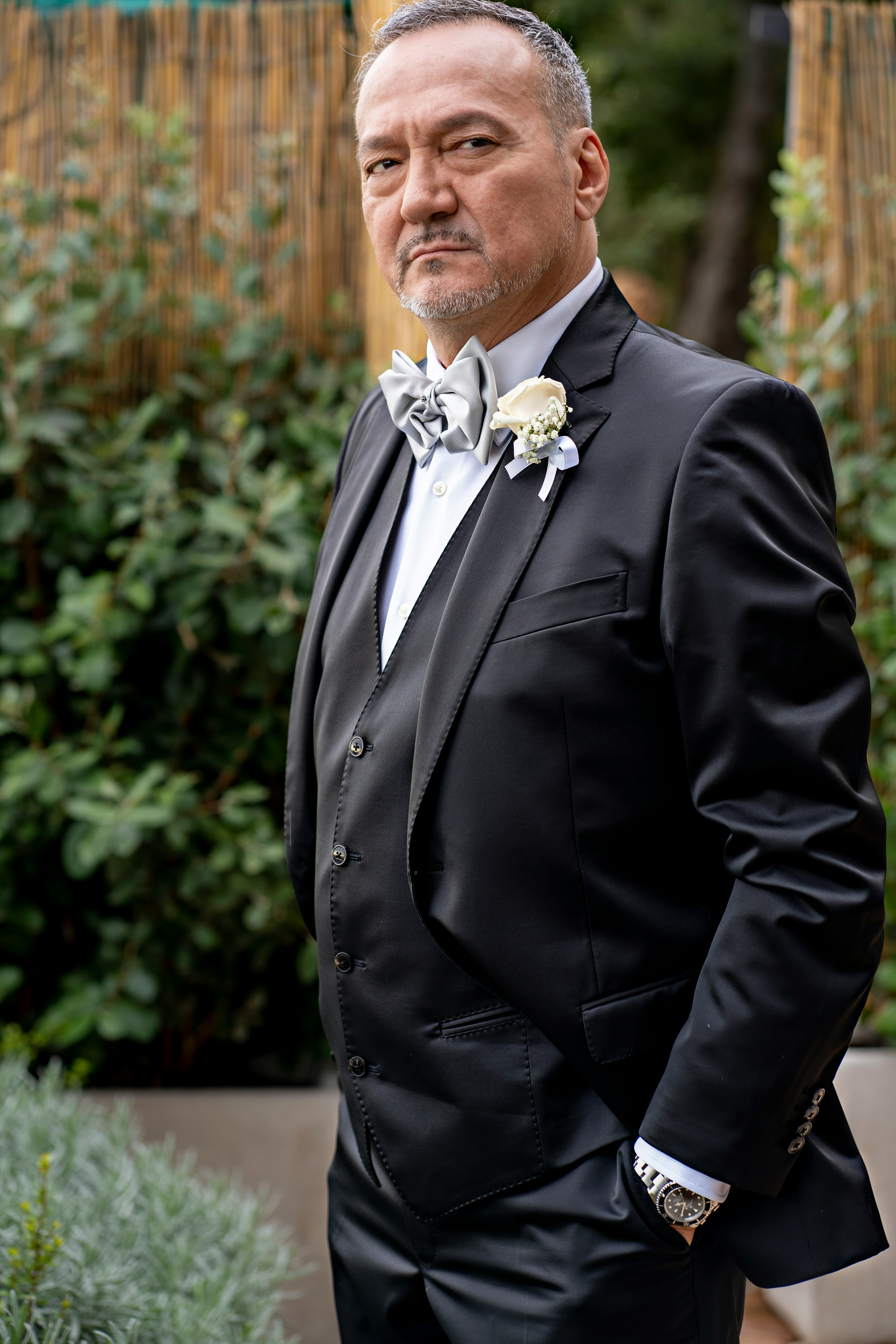 Serious man in a tuxedo | Source: Unsplash