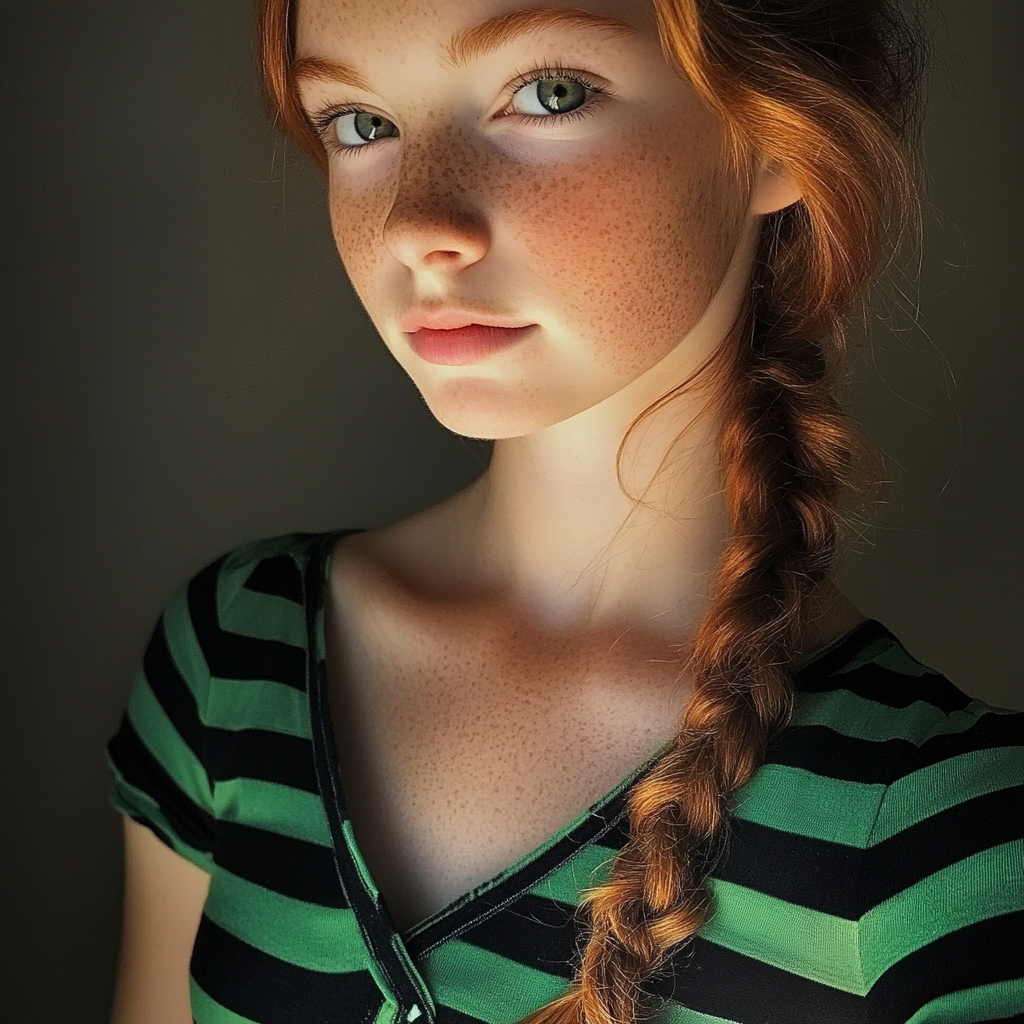 A snobby teenage girl | Source: Midjourney
