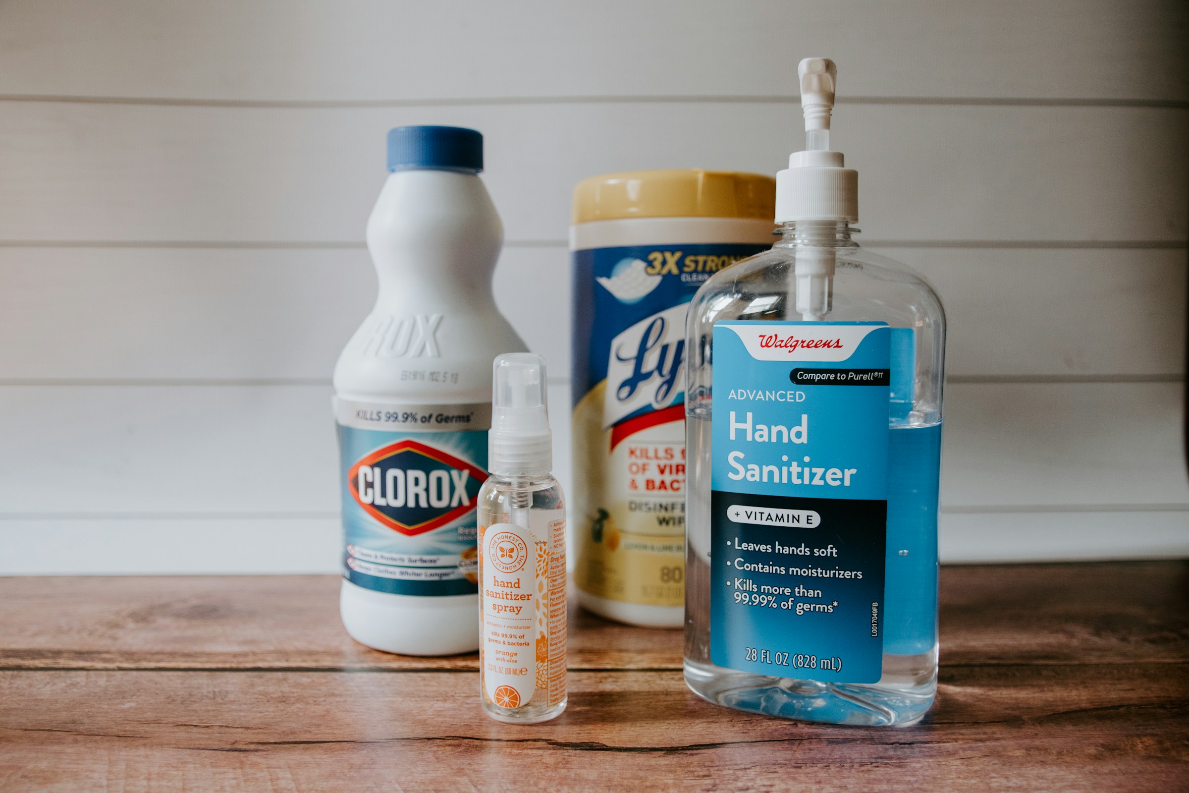 A set of cleaning supplies | Source: Unsplash