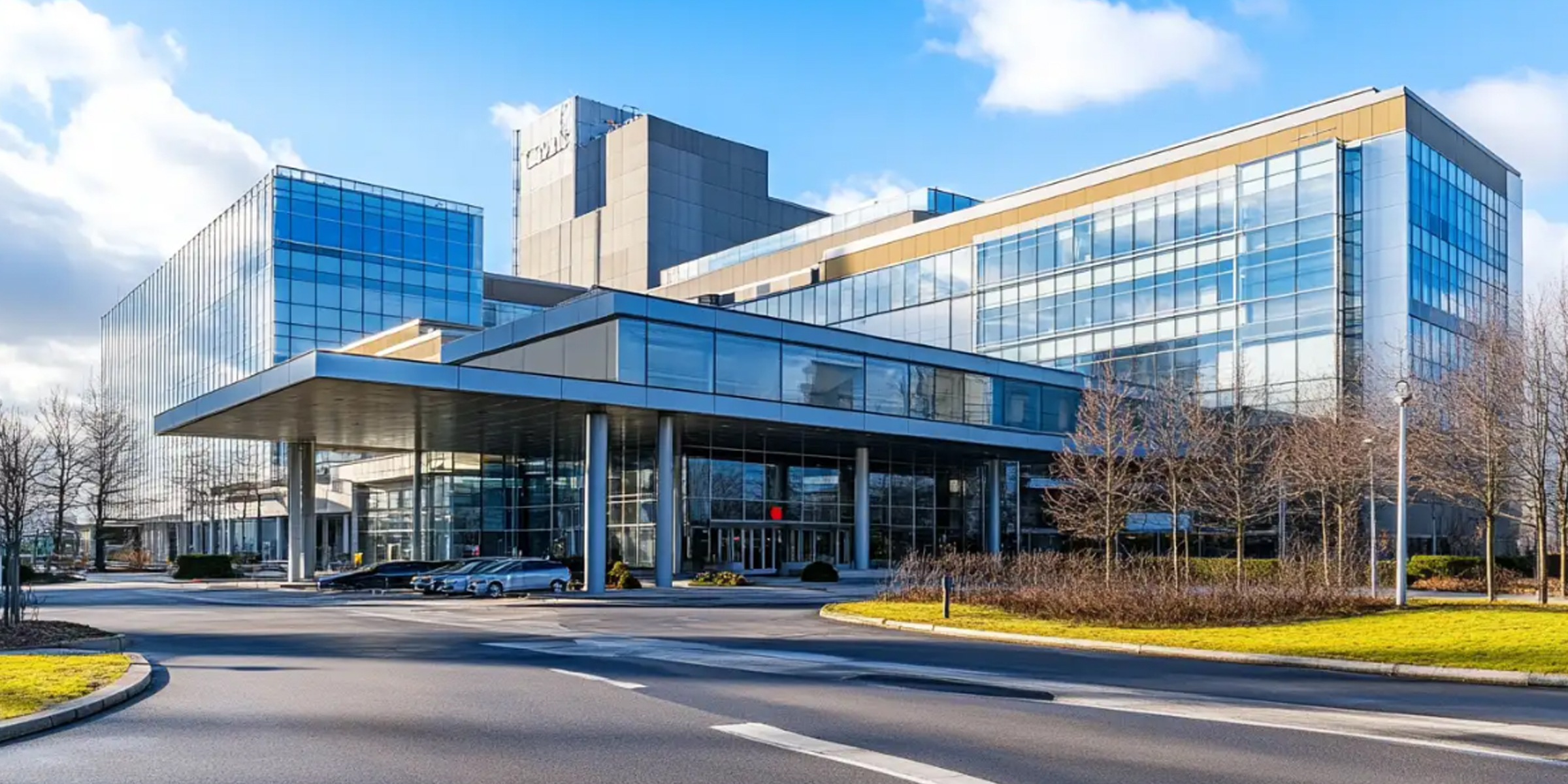 A large, modern hospital with expansive glass windows | Source: Amomama