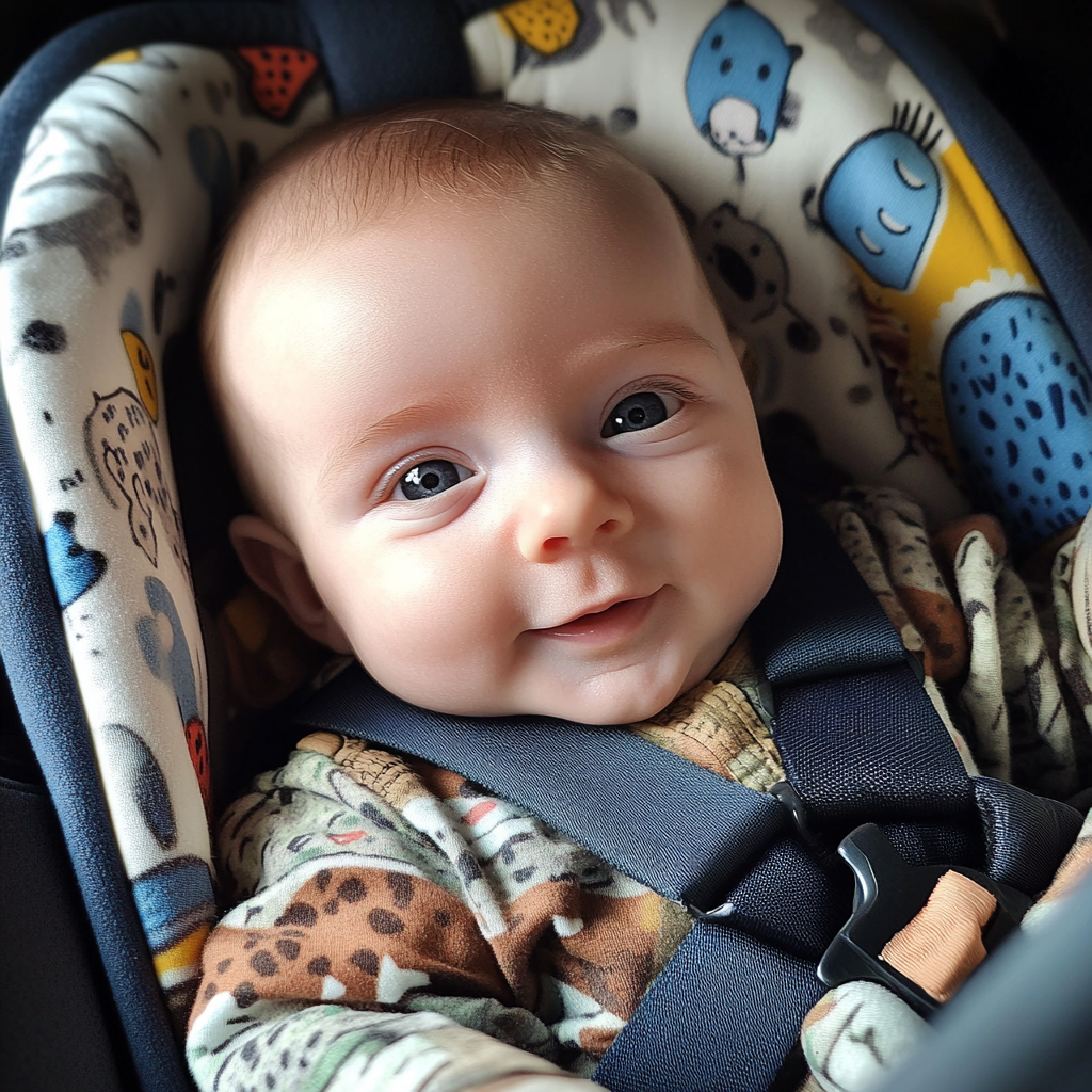 A smiling baby boy | Source: Midjourney