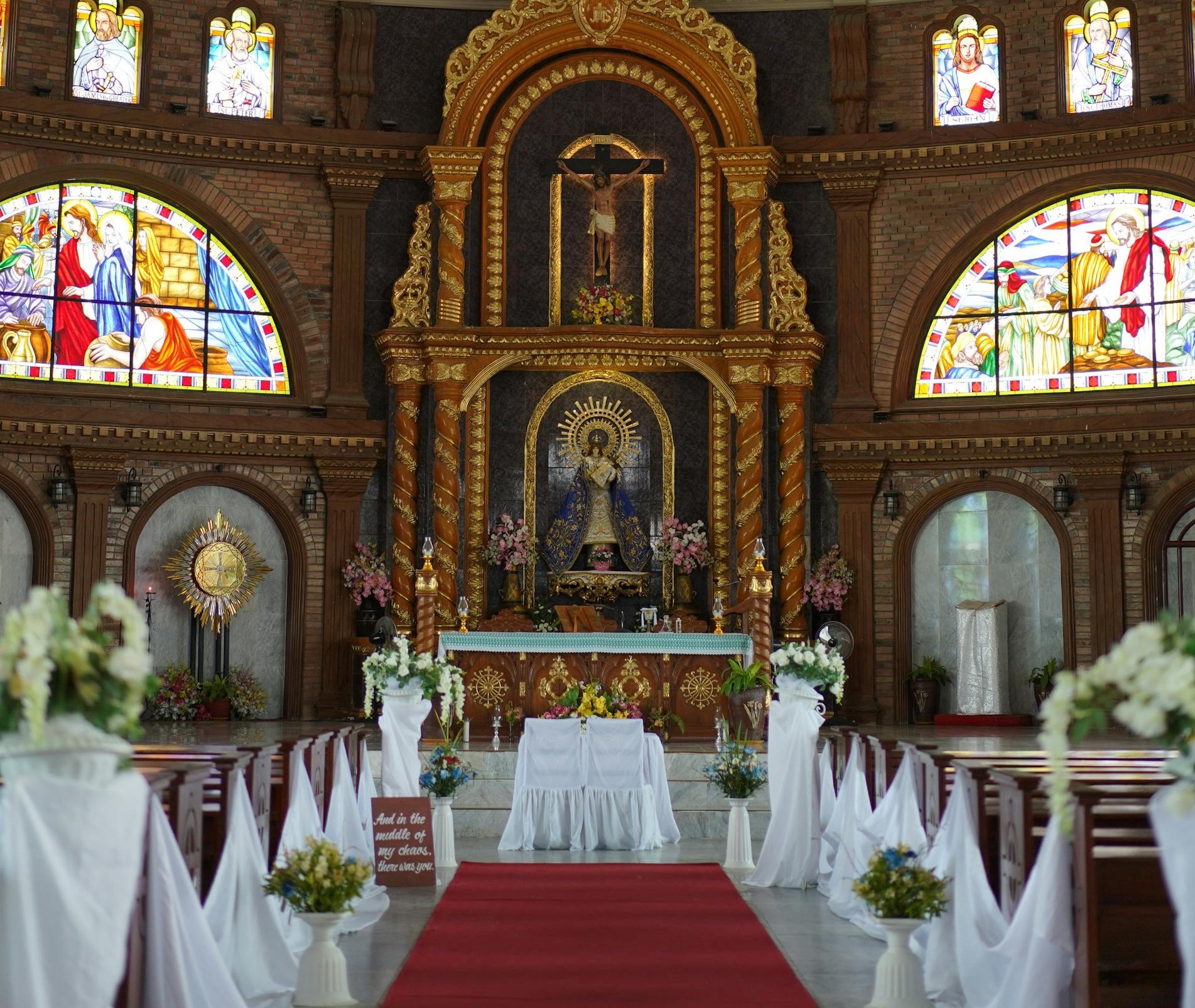 A church decorated for a wedding | Source: Pexels