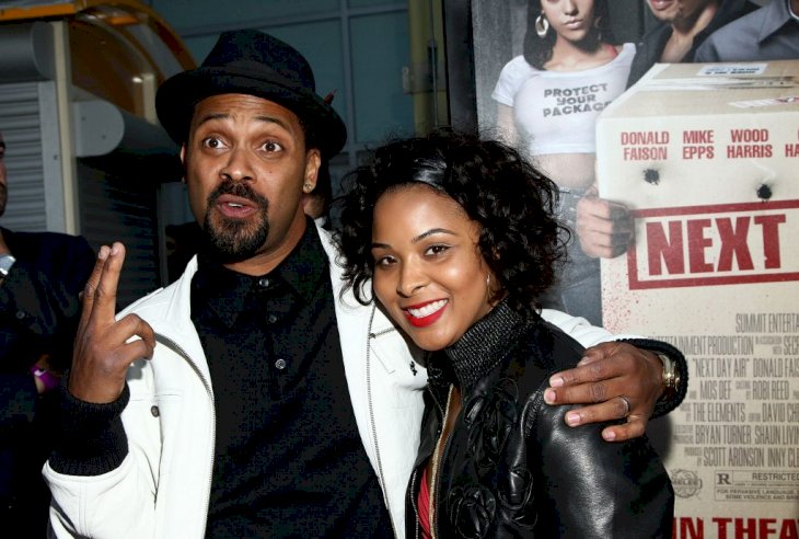 Mike Epps and Mechelle Epps at the screening of Summit Entertainment's "Next Day Air" on April 29, 2009, in Hollywood, California. | Photo: Getty Images