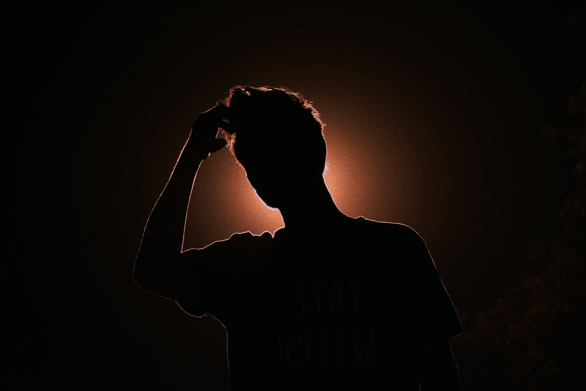 Silhouette of a man | Source: Unsplash