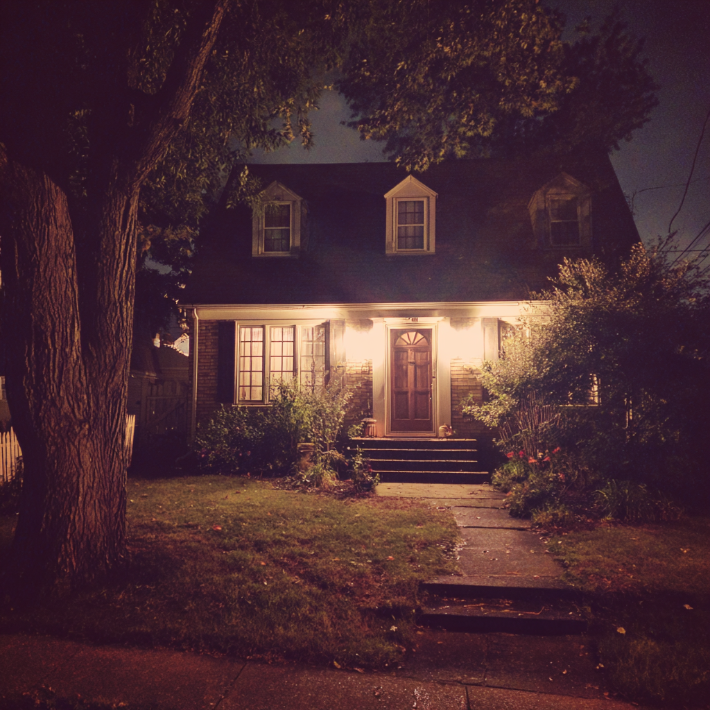 The exterior of a house | Source: Midjourney