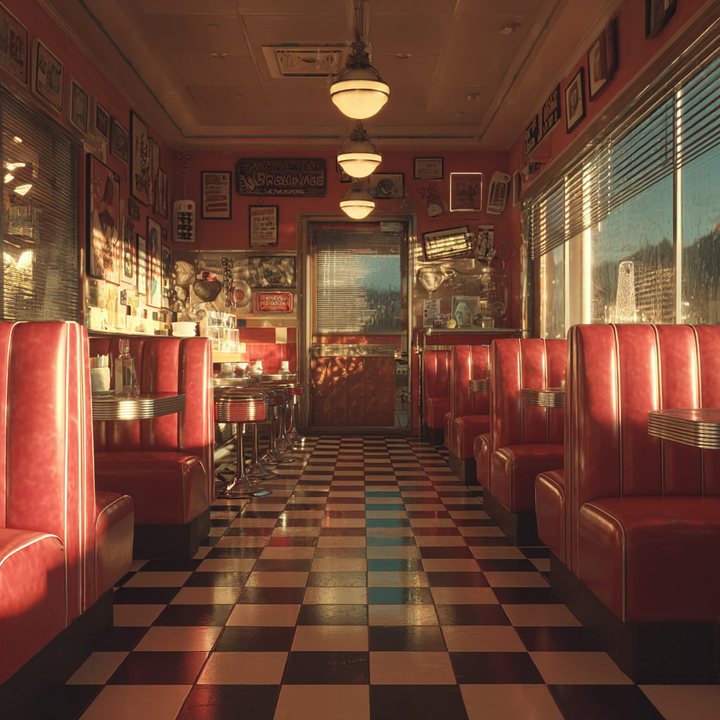 A classic diner | Source: Midjourney