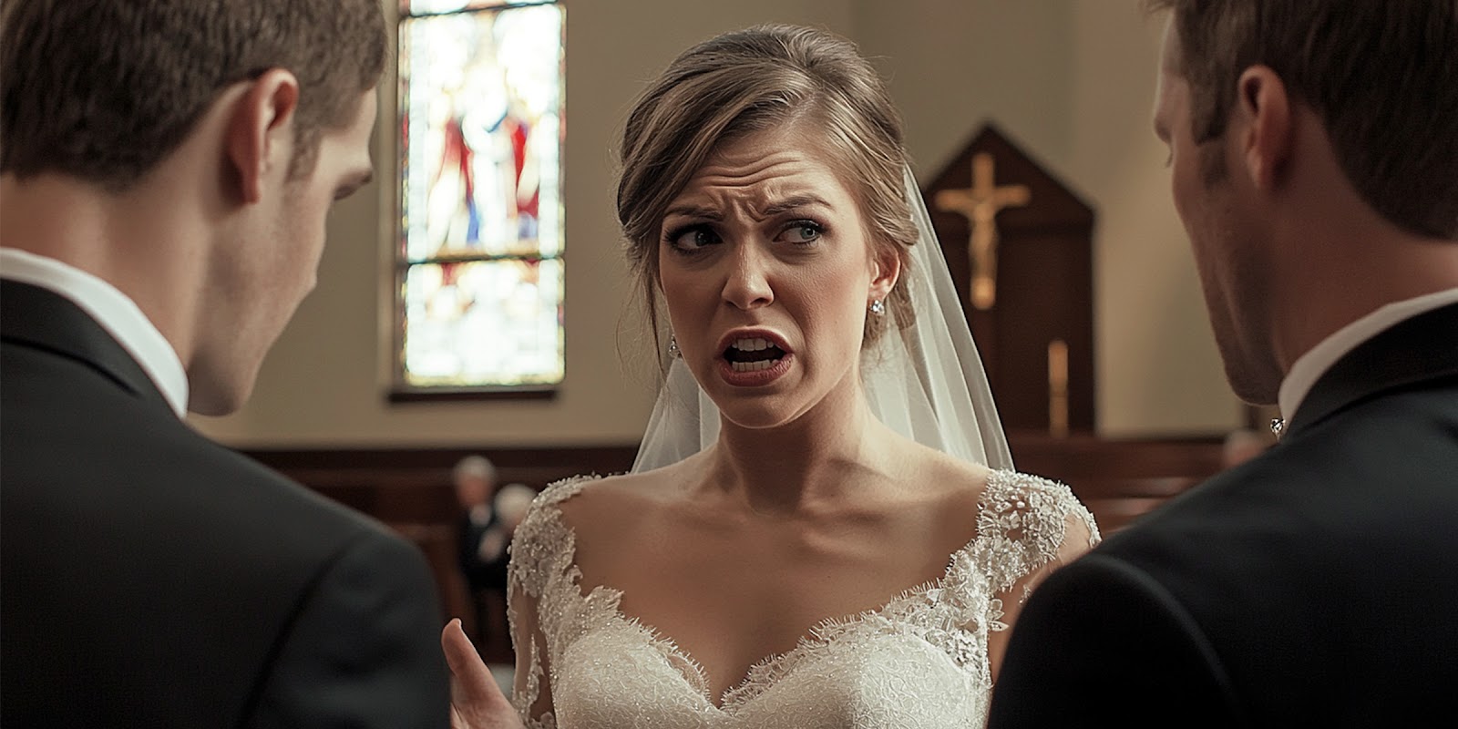 An angry bride | Source: Midjourney