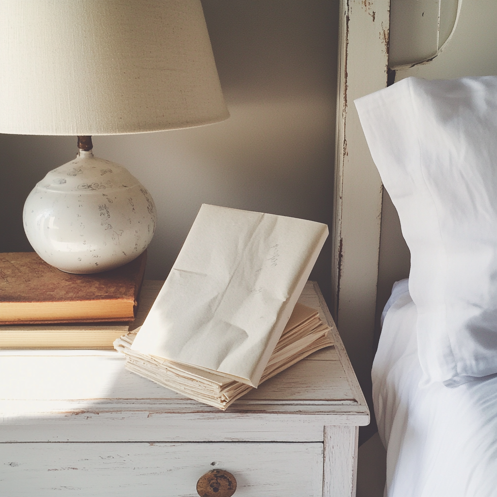 A note on a nightstand | Source: Midjourney