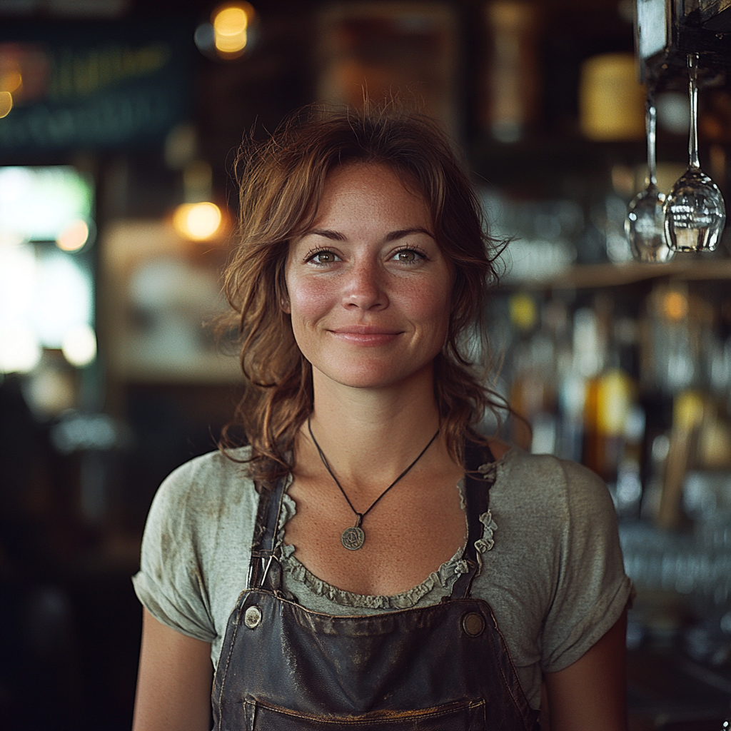 A happy bartender | Source: Midjourney