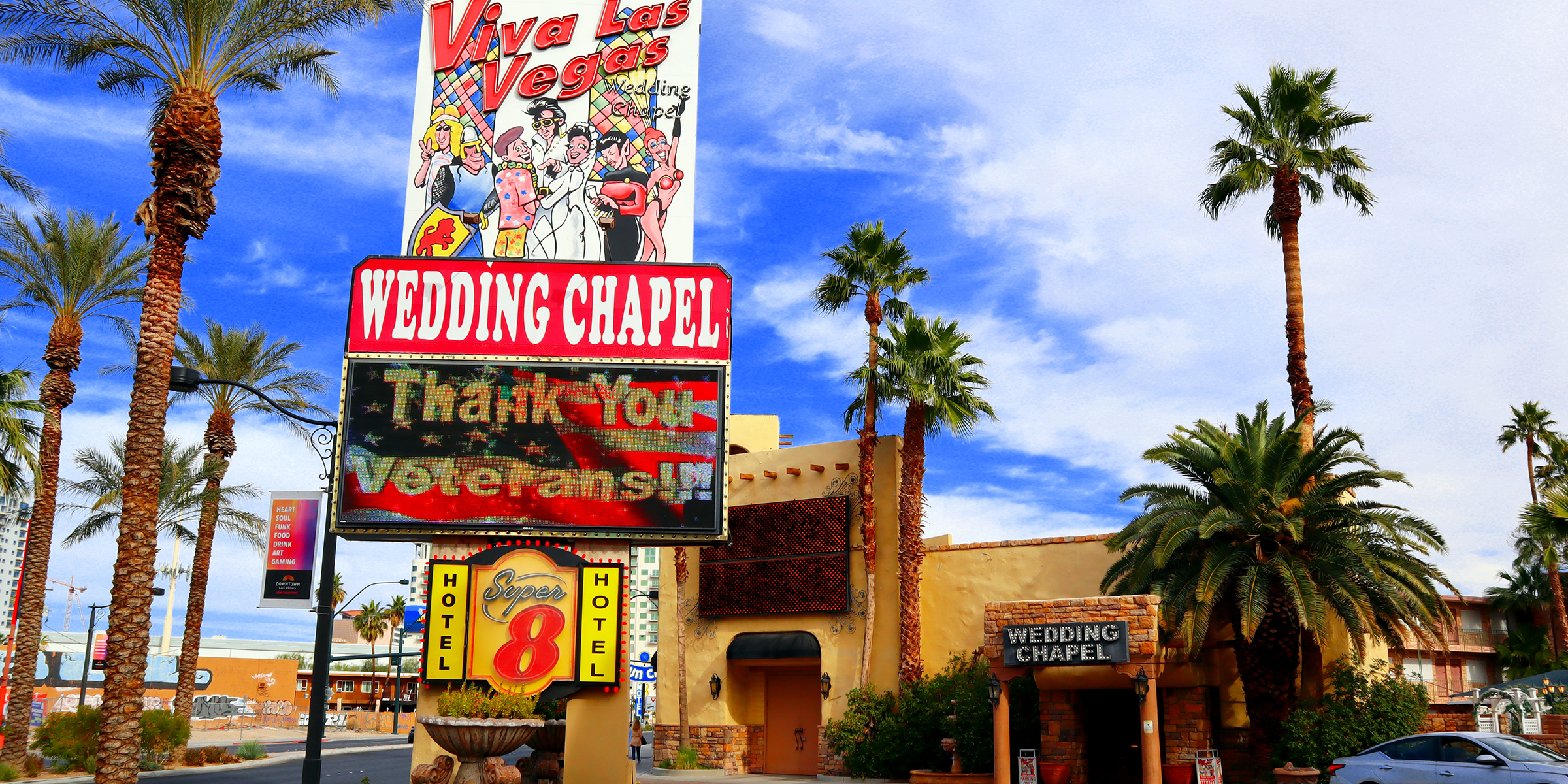 A wedding chapel in Vegas | Source: Shutterstock