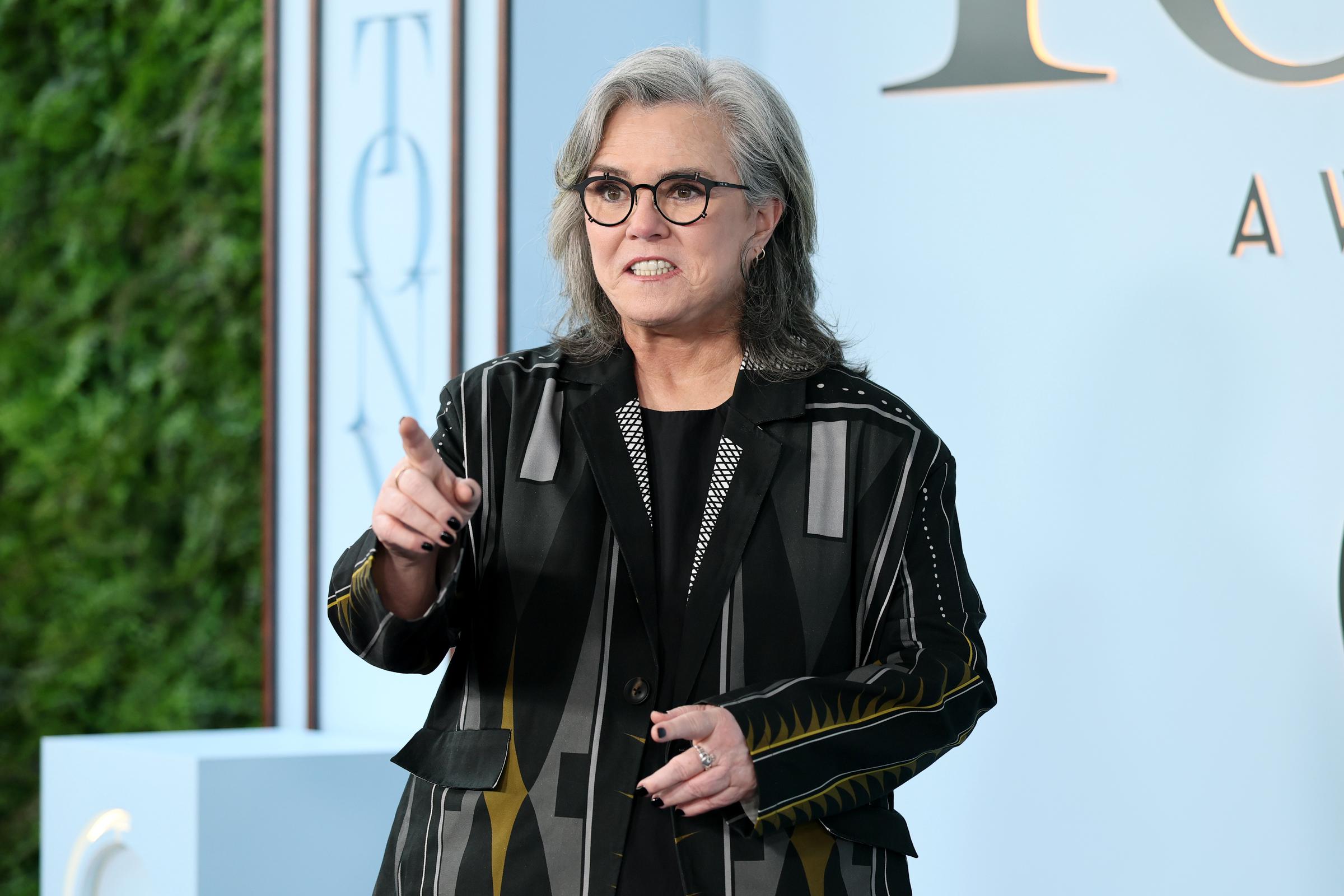 Rosie O'Donnell attends the 79th Annual Tony Awards at Radio City Music Hall on June 7, 2026 in New York City. | Source: Getty Images