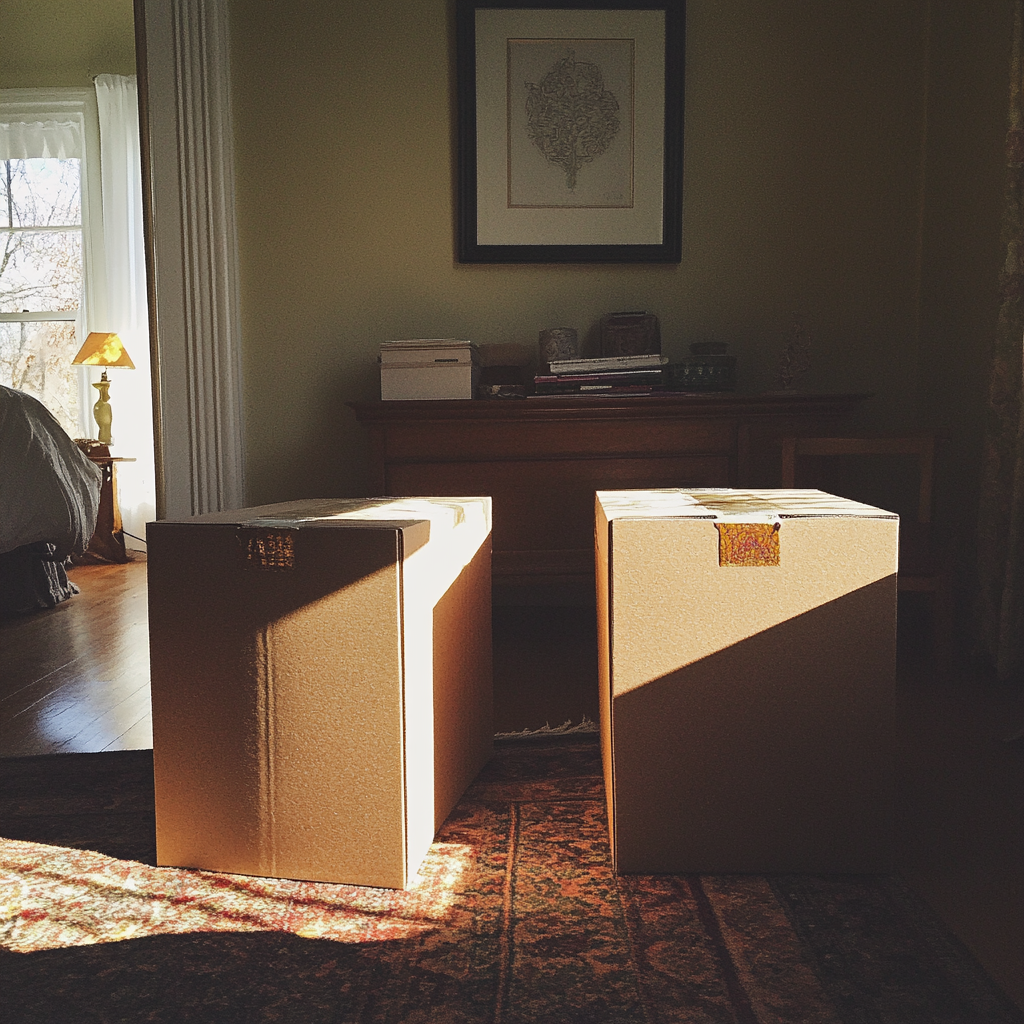 Cardboard boxes | Source: Midjourney