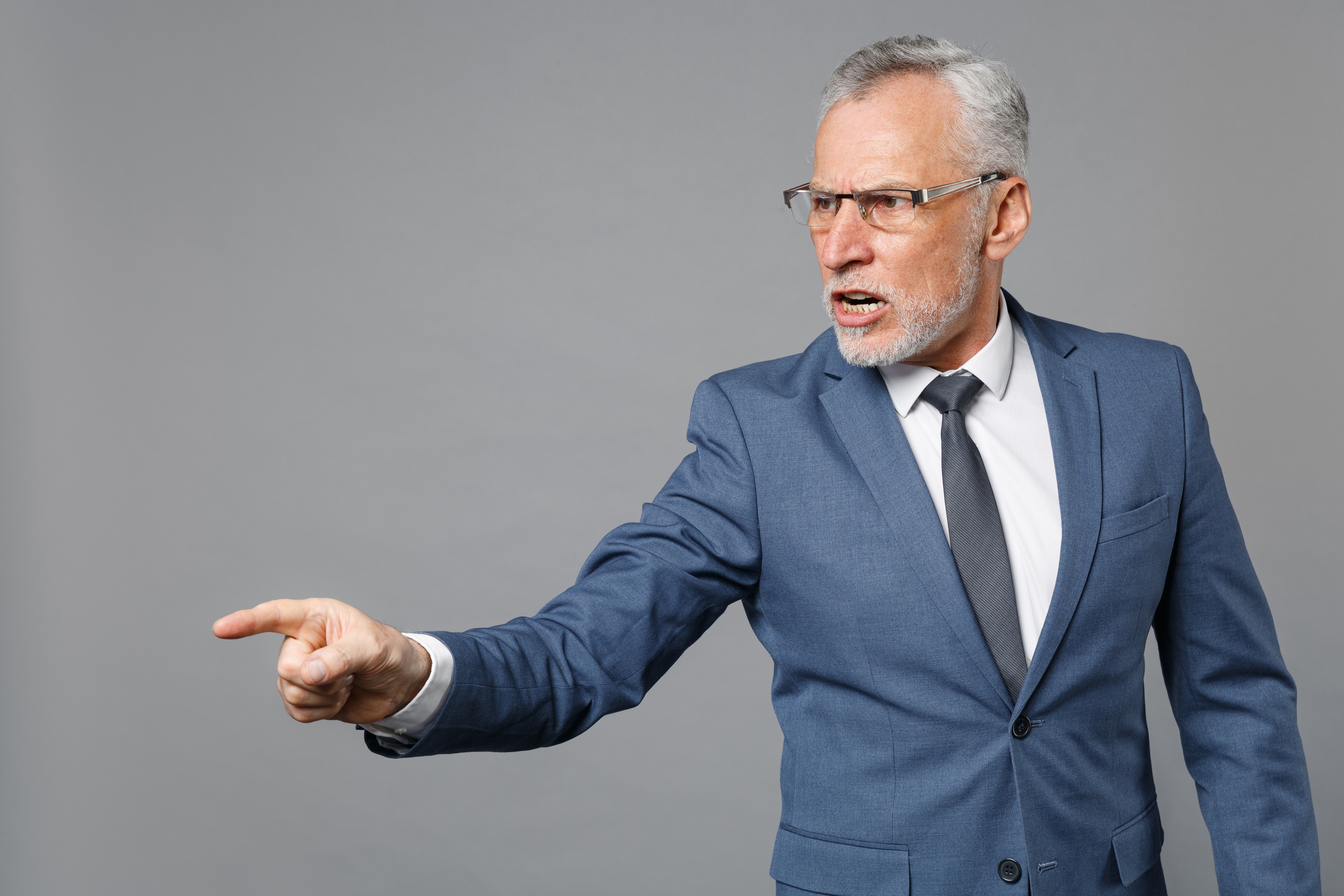 An angry man | Source: Shutterstock