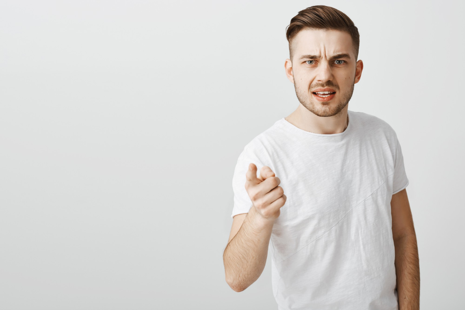 An angry man | Source: Freepik