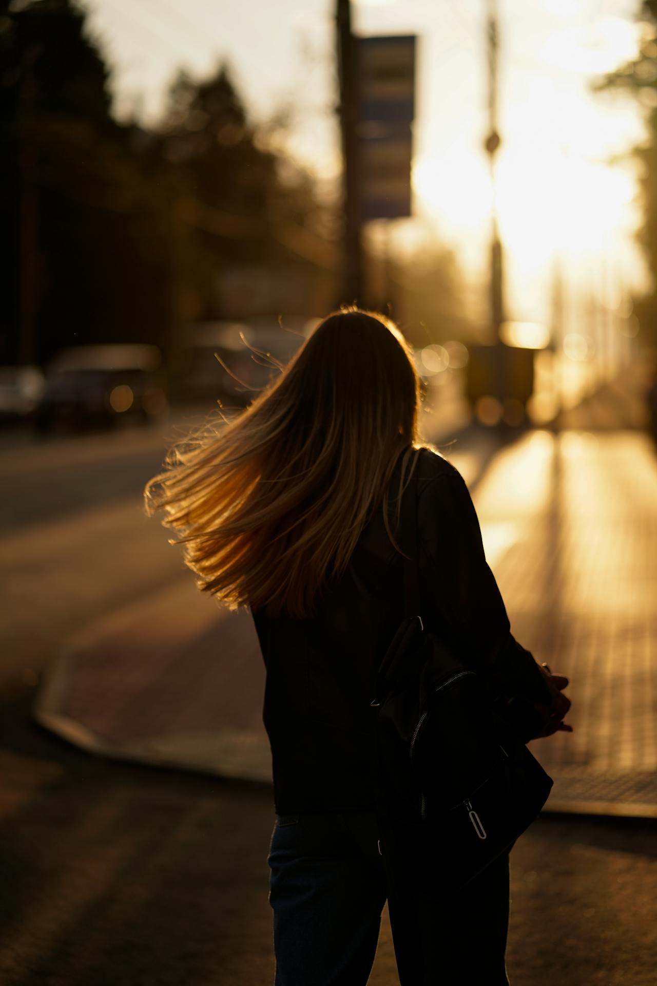 A woman walking on the road | Source: Pexels