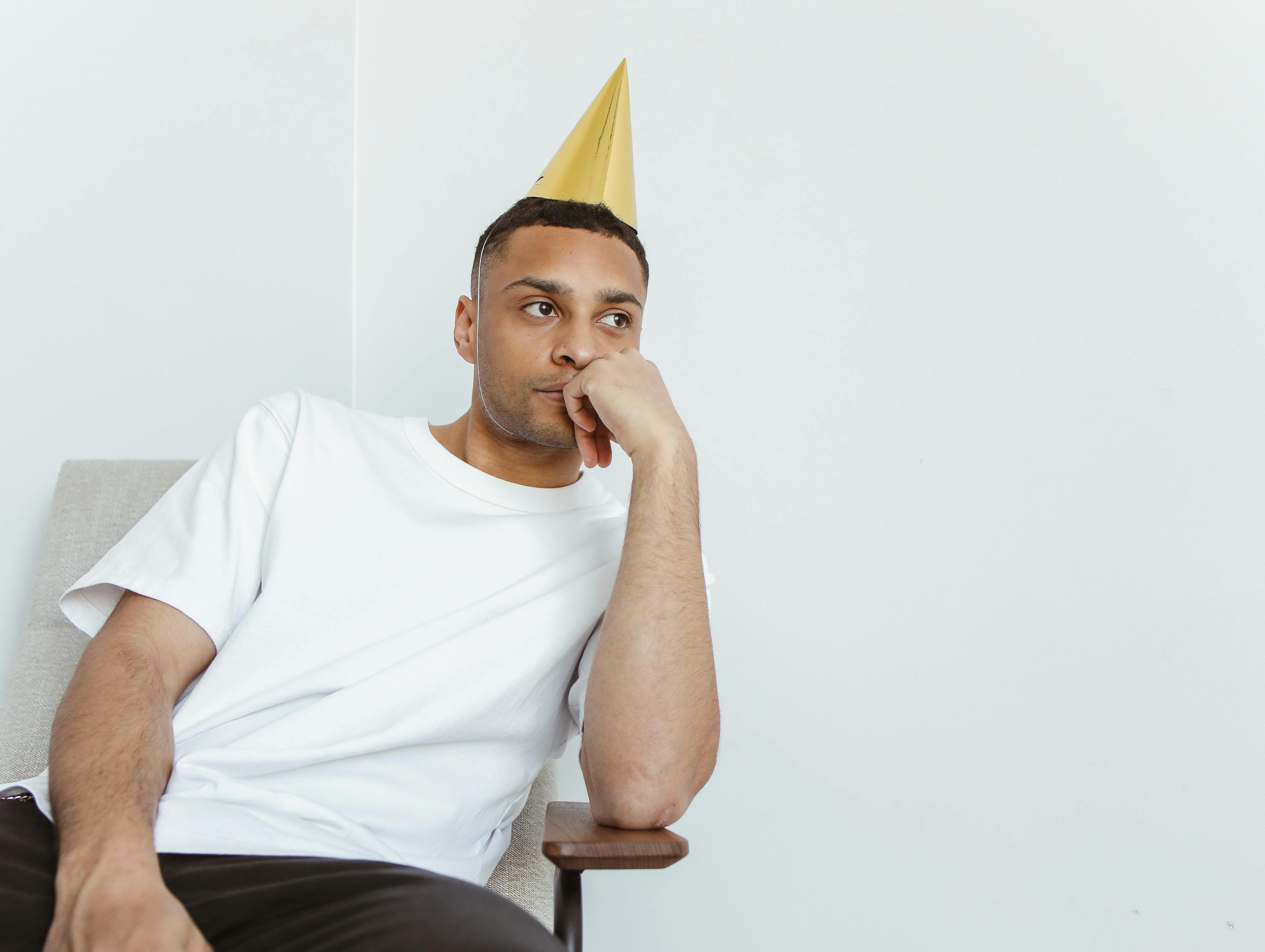 A serious man at a party | Source: Pexels