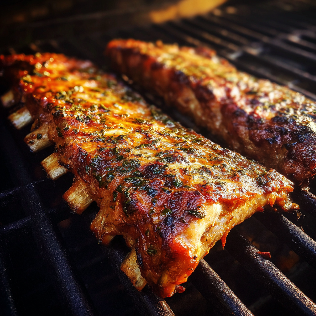 Food on a grill | Source: Midjourney