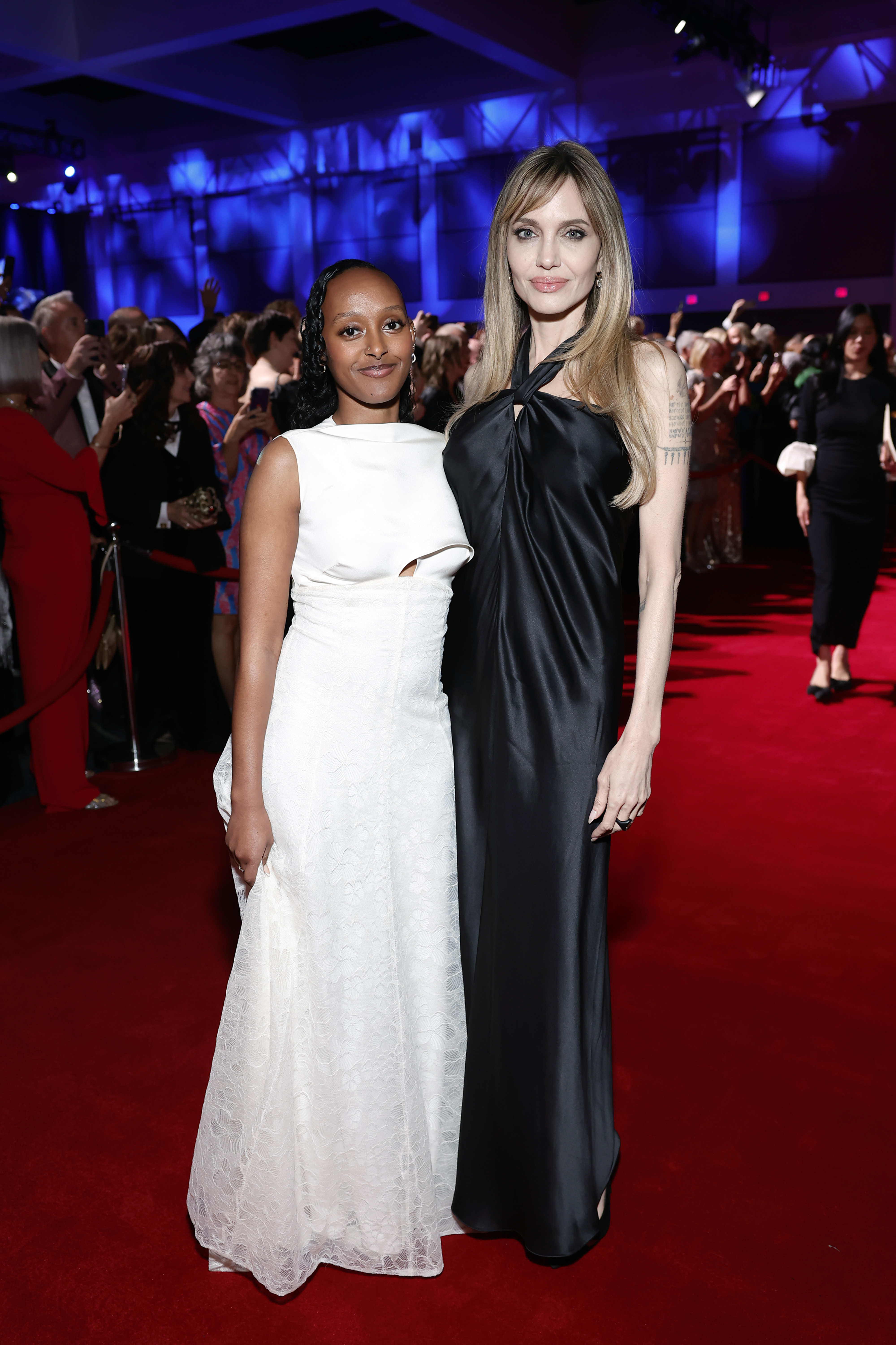 Zahara Marley Jolie and Angelina Jolie attend the 36th Annual Palm Springs International Film Awards at Palm Springs Convention Center on January 3, 2025 in California. | Source: Getty Images