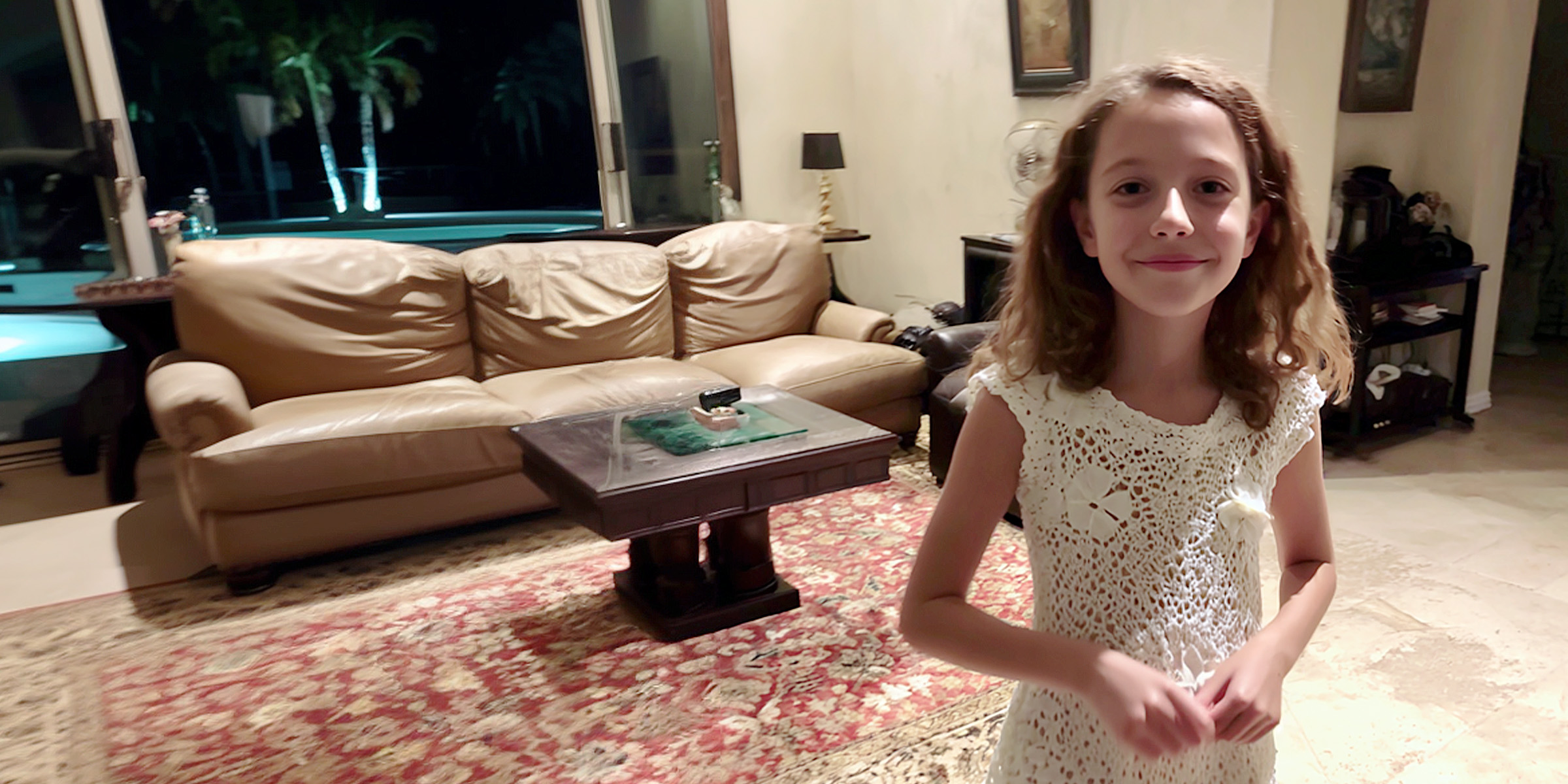 A young girl in a knitted dress | Source: The Celebritist