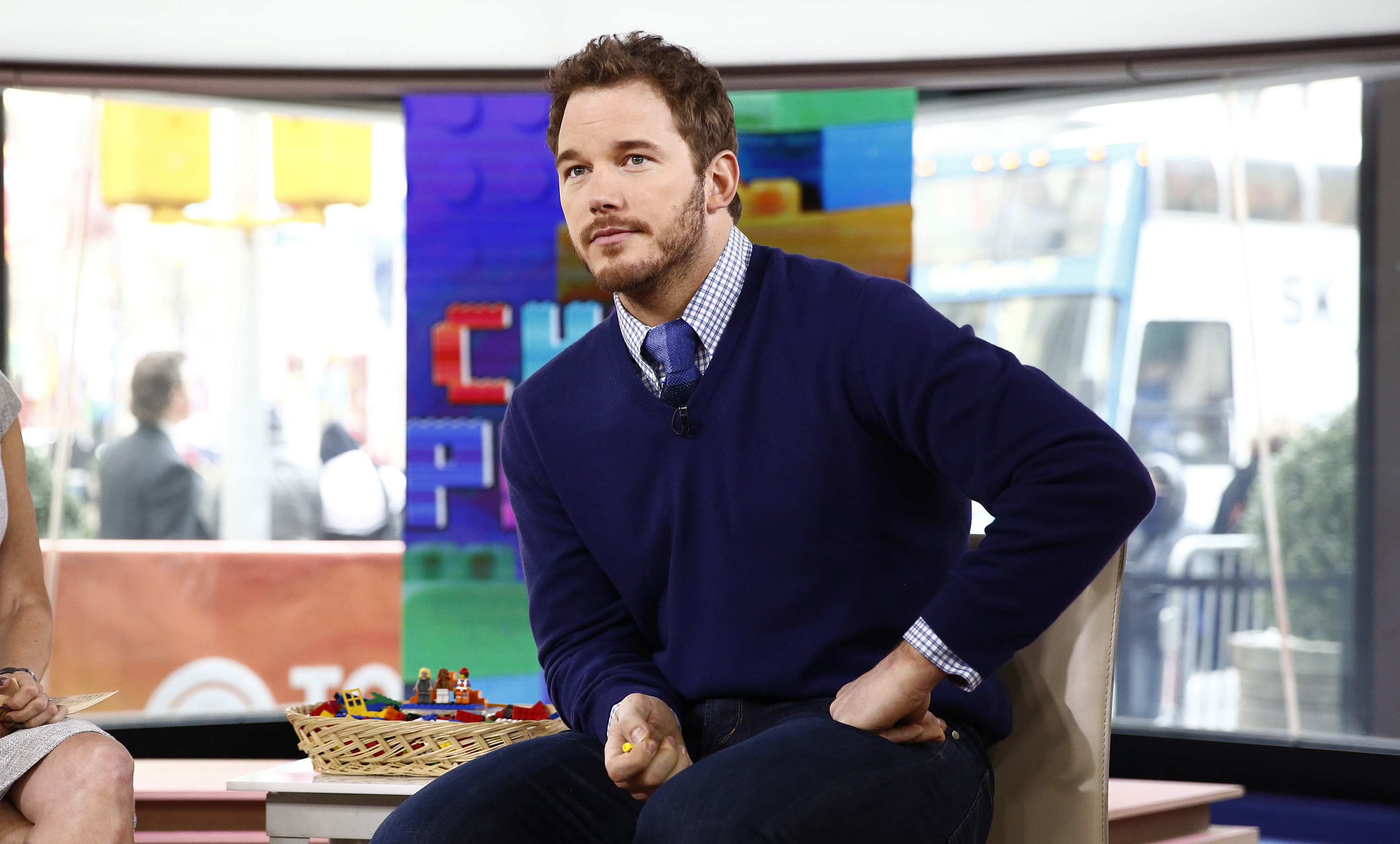 Chris Pratt appears on NBC News' "Today" Show on February 6, 2014. | Source: Getty Images
