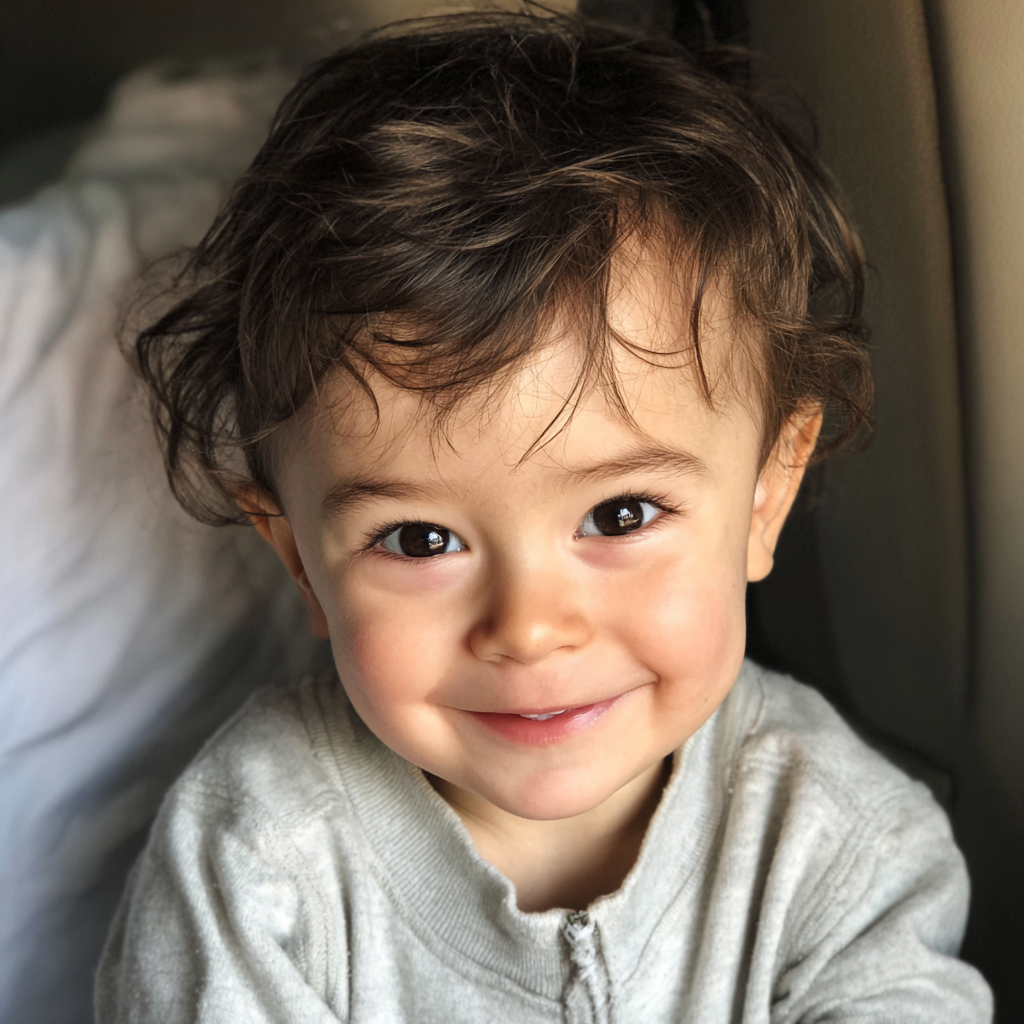 A smiling little boy | Source: Midjourney